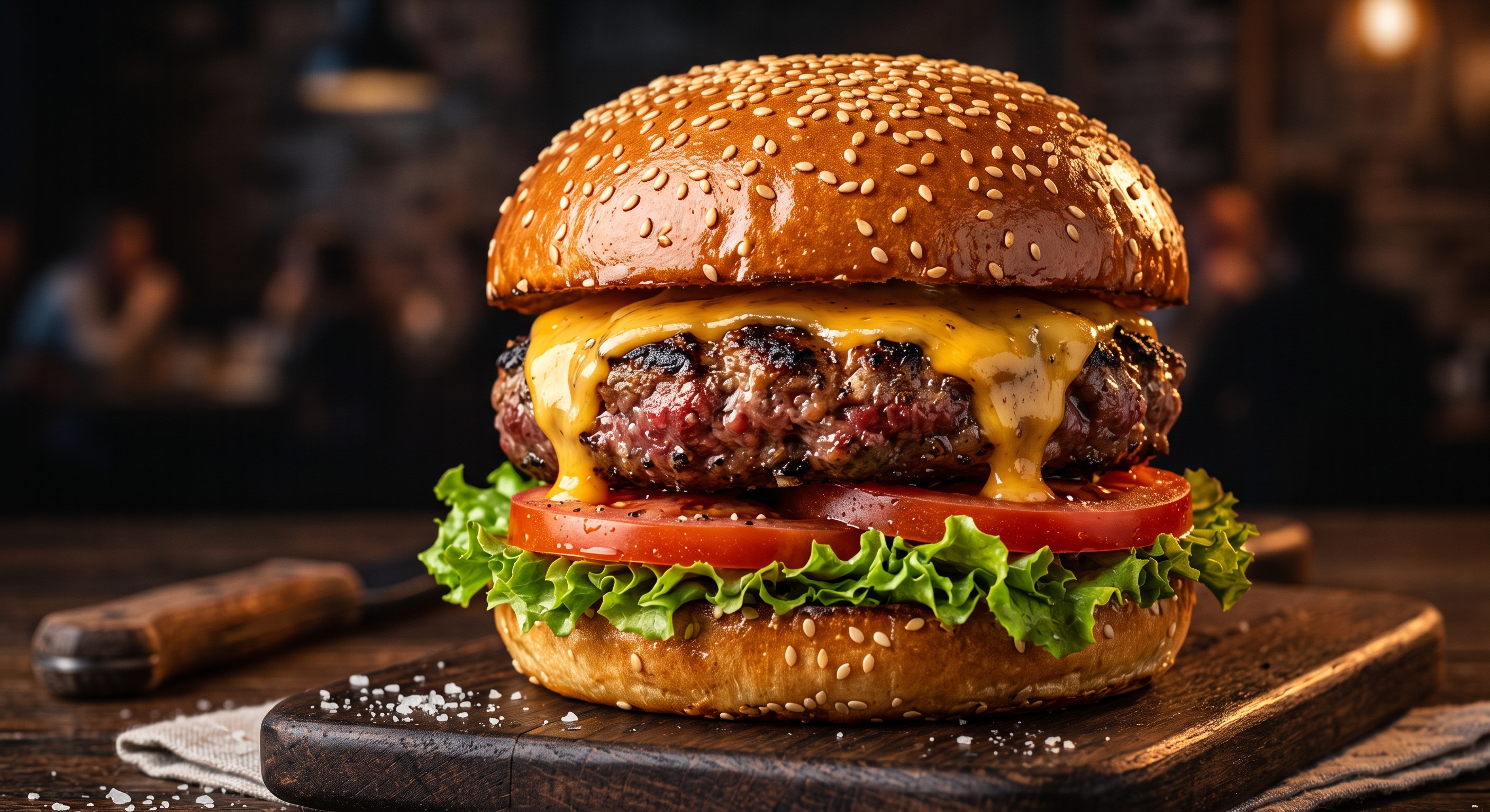 The signature burger